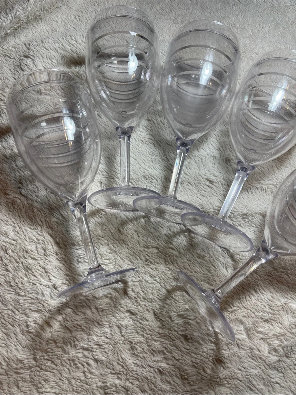 Tervis  Plastic Stemmed Wine Glasses - Pack of 5
